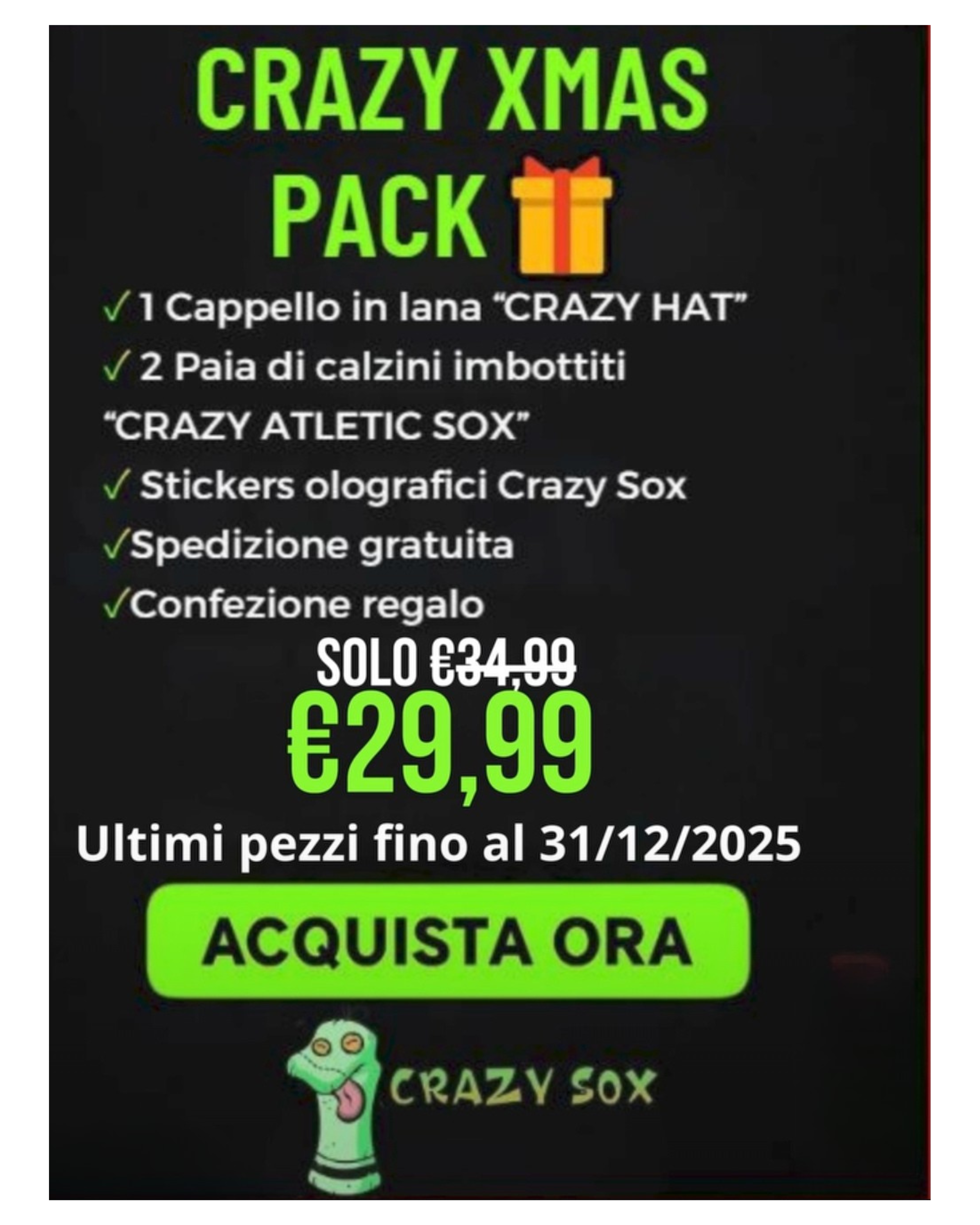Crazy Xmas Pack 🎁 SPEDIZIONE GRATUITA